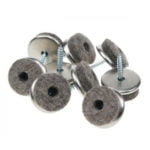 Viltglijder met schroef 28mm 100 stuks