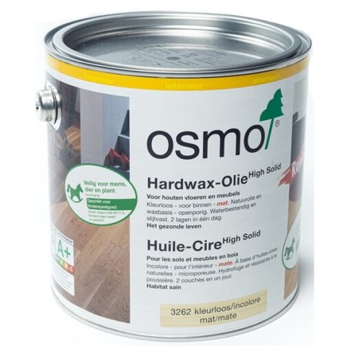 Osmo Hardwaxolie Rapid 3262 Mat 2,5 liter